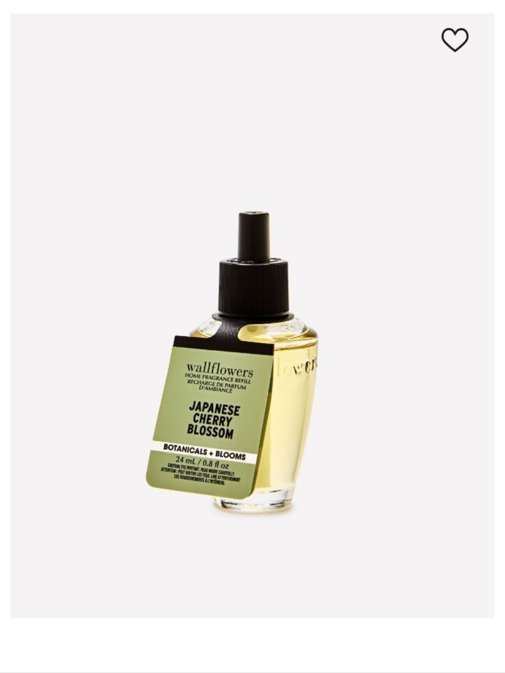 Bath & Body Works Wallflowers Refill Japanese Cherry Blossom - Pale Yellow